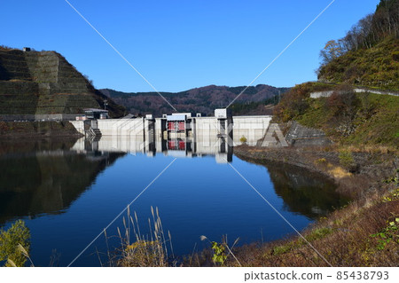 100 selections of dam lakes Sagae dam 85438793