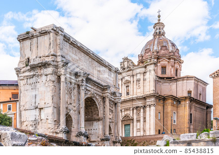 Santi Luca e Martina and Severus Arch Santi Luca e Martina and Severus Arch 85438815