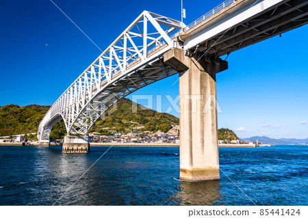 《Hiroshima Prefecture》 Toyohamao Bridge, Tobishima Kaido 《Hiroshima Prefecture》 Toyohamao Bridge, Tobishima Kaido 85441424