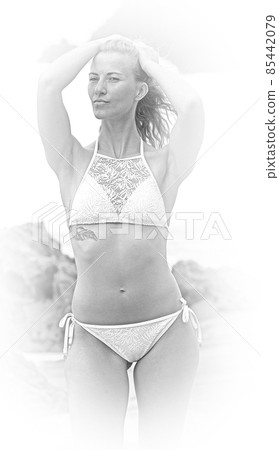 Beautiful Adraga Beach at the Atlantic Ocean coast in Portugal 85442079