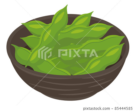 煮熟的毛豆 85444585