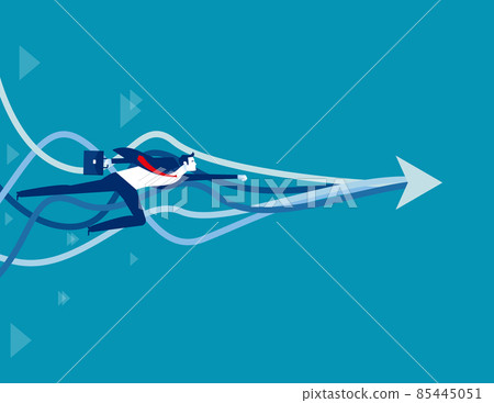 Company collaboration and finance assets connection together for successful and efficient work project. Strategic partnership and merge business for common goal 85445051