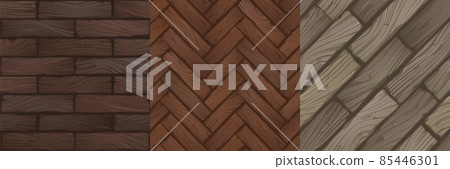 Textures of wood parquet, wooden flooring 85446301