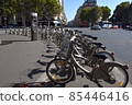 Paris rental cycle Velib 85446416