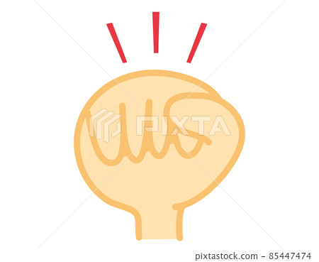 石頭剪刀布手標誌矢量圖 85447474