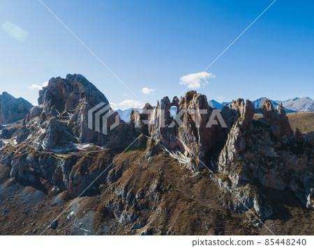 Landscape in zizhu temple in Tibet,China Landscape in zizhu temple in Tibet,China 85448240