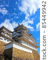 在藍天的姬路城堡 85449942