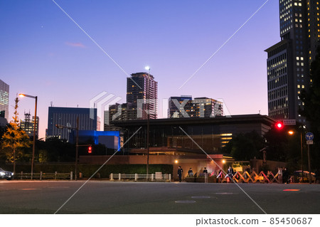 東京都千代田區黃昏的首相官邸 東京都千代田區黃昏的首相官邸 85450687