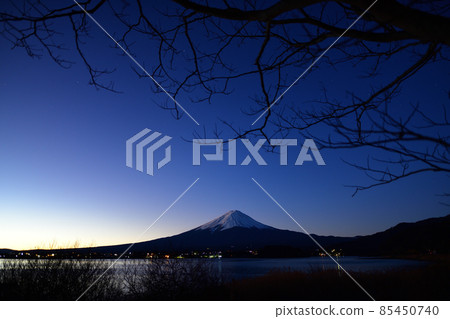大石公園富士夜景<河口湖> 大石公園富士夜景<河口湖> 85450740