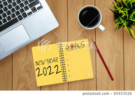 2022 Happy New Year Resolution Goal List and Plans Setting 85453526