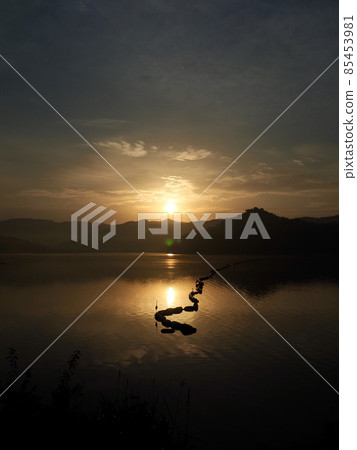 韓國大清湖日出景色 韓國大清湖日出景色 85453981