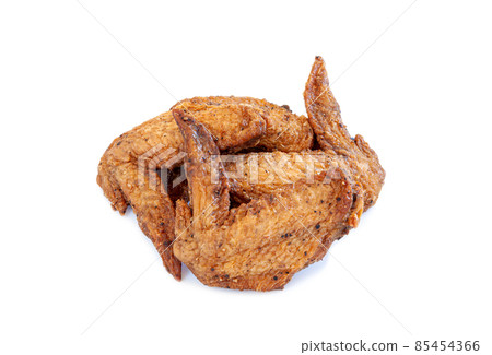 Fried chicken wings, black pepper [white background] 85454366