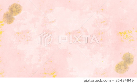 Yellow small flower antique image (background image) Yellow small flower antique image (background image) 85454949