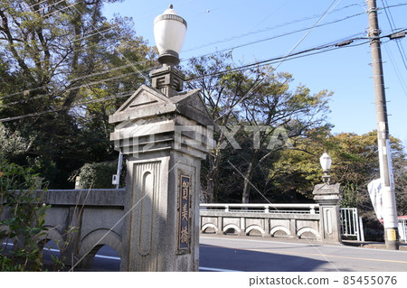 埼玉縣本莊市元小山川上的神橋 85455076