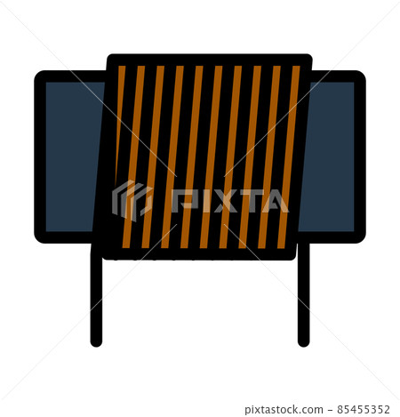 Inductor Coil Icon 85455352
