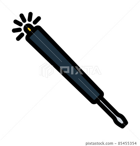 Electricity Test Screwdriver Icon 85455354