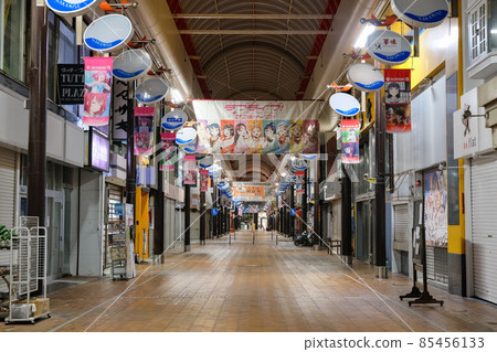 夜間靜岡縣沼津市沼津仲見世購物中心 85456133