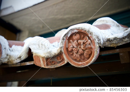 Okinawa red tile Okinawa red tile 85456303