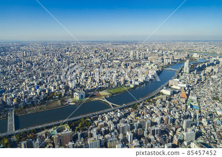 [Cityscape] Tokyo view from Tokyo Sky Tree 85457452