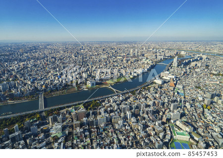 [Cityscape] Tokyo view from Tokyo Sky Tree 85457453