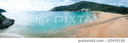 Aerial view of Nai Harn beach in Phuket, Thailand Aerial view of Nai Harn beach in Phuket, Thailand 85459198