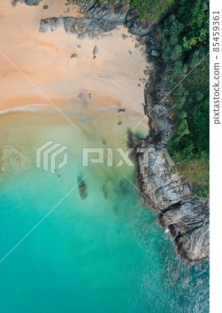 Aerial view of Nai Harn beach in Phuket, Thailand Aerial view of Nai Harn beach in Phuket, Thailand 85459361
