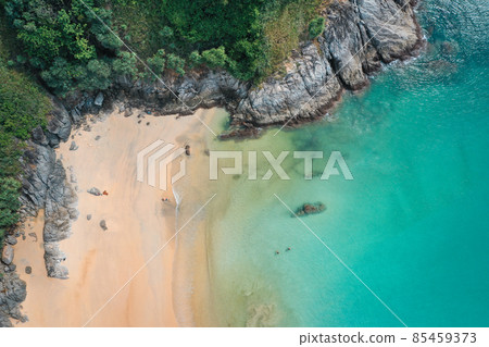 Aerial view of Nai Harn beach in Phuket, Thailand Aerial view of Nai Harn beach in Phuket, Thailand 85459373
