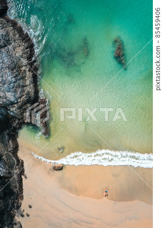 Aerial view of Nai Harn beach in Phuket, Thailand Aerial view of Nai Harn beach in Phuket, Thailand 85459406
