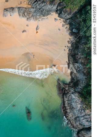Aerial view of Nai Harn beach in Phuket, Thailand Aerial view of Nai Harn beach in Phuket, Thailand 85459597