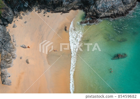 Aerial view of Nai Harn beach in Phuket, Thailand Aerial view of Nai Harn beach in Phuket, Thailand 85459682