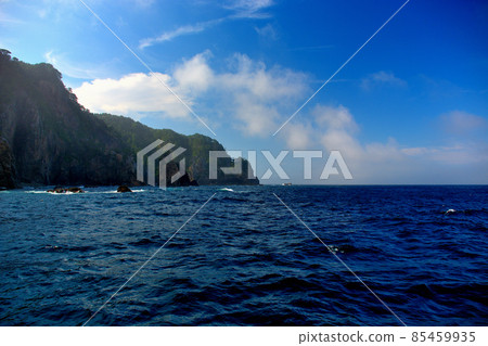 Kitayamazaki Cliff Cruise ・從八越崎的壯麗景色前往北山崎展望台的圖像 ・岩手縣東北部田畑村(4) Kitayamazaki Cliff Cruise ・從八越崎的壯麗景色前往北山崎展望台的圖像 ・岩手縣東北部田畑村(4) 85459935