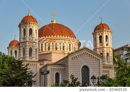 Saint Gregory Palamas Holy Metropolitan Church in Thessaloniki, Greece. Saint Gregory Palamas Holy Metropolitan Church in Thessaloniki, Greece. 85460530