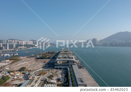 Aerial view of Kai Tak Cruise Terminal, Kwun Tong, Hong Kong 11 Dec 2021 Aerial view of Kai Tak Cruise Terminal, Kwun Tong, Hong Kong 11 Dec 2021 85462023