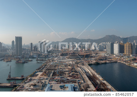 the under construction at Kai Tak Development, hk 11 Dec 2021 the under construction at Kai Tak Development, hk 11 Dec 2021 85462057