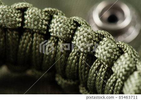 braided green paracord 85463711