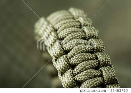 braided green paracord 85463713