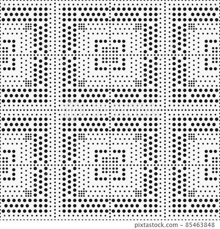 Seamless vector pattern of peas. 85463848