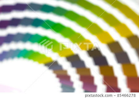 Blurred color palette. Catalog of color sample of the chromaticity. Abstract background, defocused 85466278
