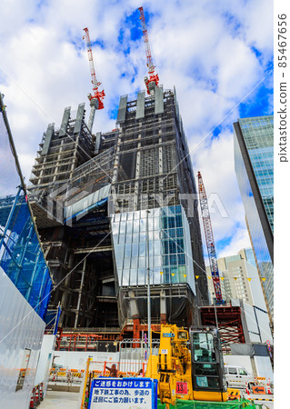 Redevelopment scenery of Toranomon 2-chome, Minato-ku, Tokyo 85467656