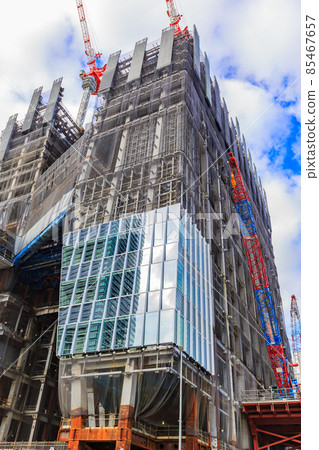 Redevelopment scenery of Toranomon 2-chome, Minato-ku, Tokyo Redevelopment scenery of Toranomon 2-chome, Minato-ku, Tokyo 85467657