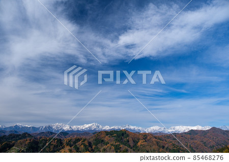 Blue sky in the Northern Alps 85468276