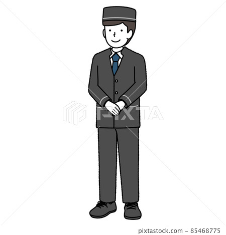 Hotel staff man 85468775