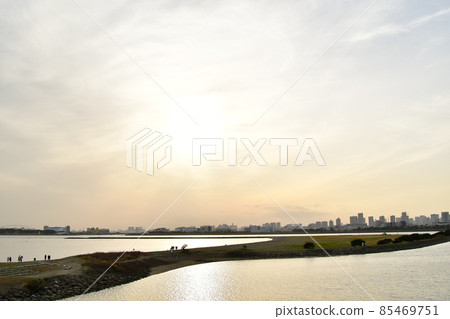 Kasai Rinkai Park Sunset 85469751