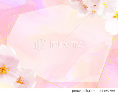Spring image frame - Stock Illustration [85469766] - PIXTA