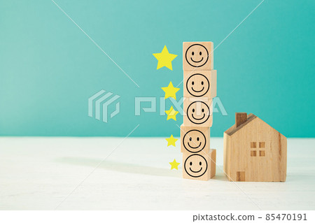 Home performance evaluation, customer satisfaction of real estate sales, etc. 85470191