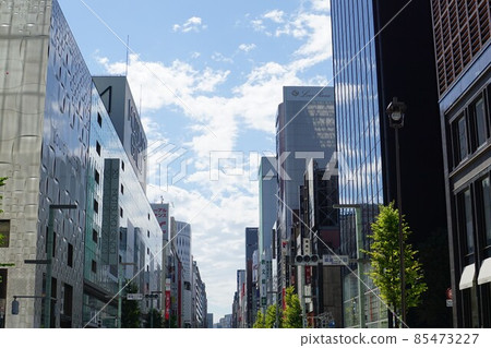 The streets of Ginza 85473227