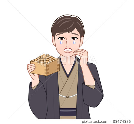 穿著苦色外罩袴的男人 穿著苦色外罩袴的男人 85474586