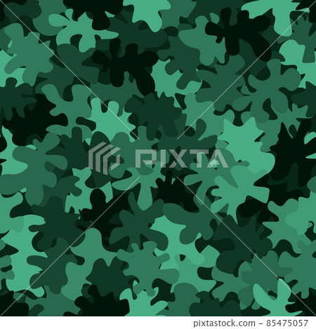 Green camouflage pattern background seamless... - Stock Illustration ...
