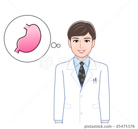 Illustration of a young male doctor Illustration of a young male doctor 85475376