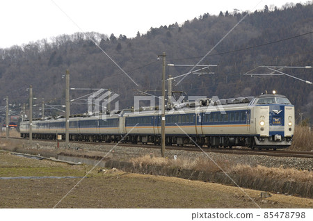 北陸本線大通北鯖江 JR 西 485 系列 Y13 + Y03 編隊(金澤) Shirasagi 北陸本線大通北鯖江 JR 西 485 系列 Y13 + Y03 編隊(金澤) Shirasagi 85478798